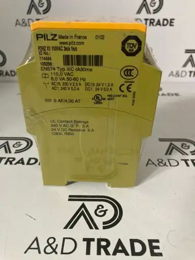 Product: Pilz P2HZ X1 110VAC 3n/o 1n/c 774434