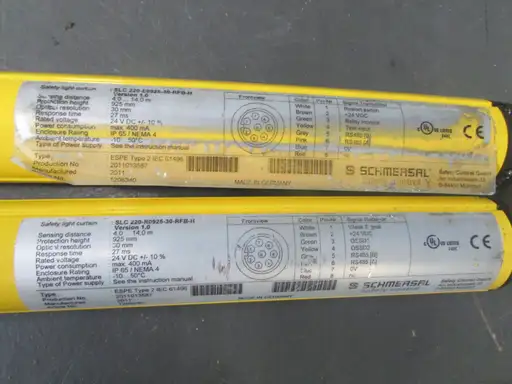 Product: Kurtyna bezpieczeństwa SCHMERSAL SLC 220-R0925-30-RFB-H SLC 220-E0925-30-RF