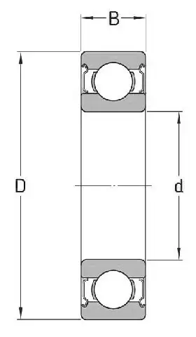Product: Łożysko Temperaturowe 6004 BHTC4 ZZ 200C 20x42x12