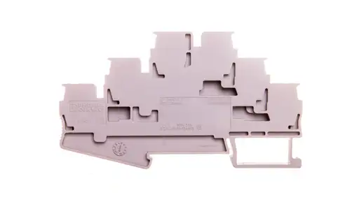 Prodotto: Złączka szynowa 3-piętrowa 0,08-4mm2 szara ST 2,5-3L 3036042