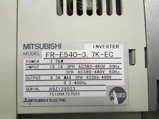 Product: Falownik MITSUBISHI FR-E540-3,7K-EC 3,7 kw inverter