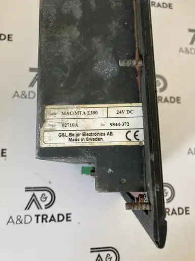 Product: Beijer Electronics E300, 9844-372, 02710A