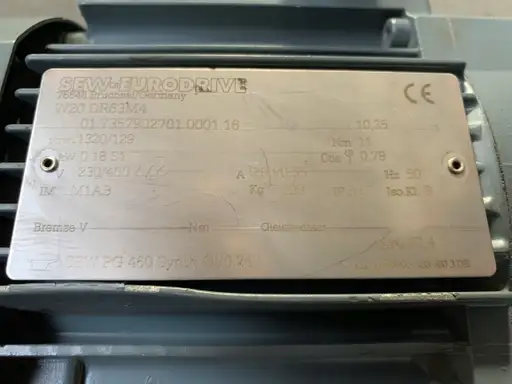 Product: Motoreduktor 180 W SEW Eurodrive 1320/68