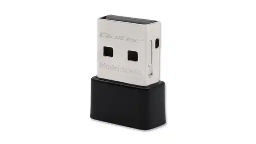 Produkt: Qoltec Ultraszybki bezprzewodowy Mini Adapter USB Wi-Fi standard AC 65...