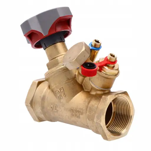 Produkt: Zawór równoważący STAD DN 32 z odwodnieniem 3/4 cala