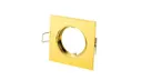 Product: LED line Oprawka sufitowa oczko kwadratowa ruchoma odlew złota 5 lat g...