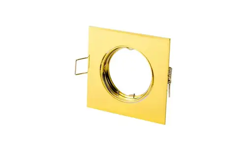 Product: LED line Oprawka sufitowa oczko kwadratowa ruchoma odlew złota 5 lat g...