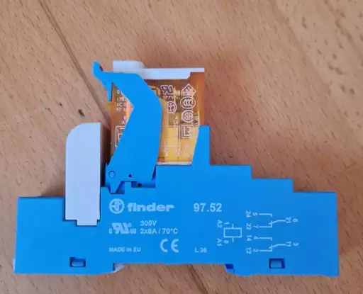 Product: Przekaźnik Finder 4C.52.8.230.0060.RSPA 230V 8A z gniazdem 613-7221