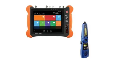 Produkt: Wielofunkcyjny 8-calowy tester CCTV do kamer HDTVI, HDCVI, AHD, CVBS i...