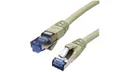 Angebot: Patchcord S/FTP kat.6A PiMF kabel sieciowy LAN 2x RJ45 linka PoE szary...