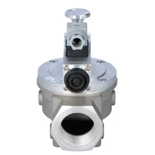 Produkt: Zawór grzybkowy ZB-40 zawór grzybkowy, gwint 1 1/2", cewka 12V