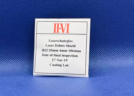 Product: Precitec head protection glass Ø 22,35 mm x 4mm