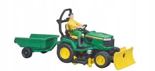 Product: Traktor Bruder 62104 John Deere z kosiarką zielony