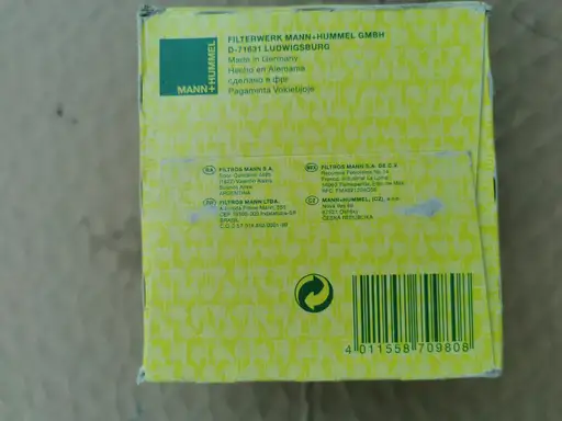 Product: Filtr oleju MANN-FILTER W 920/7