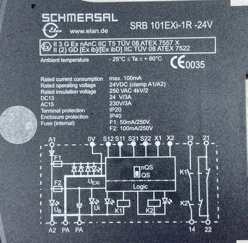 Product: SCHMERSAL SRB 101EXI-1R-24V
