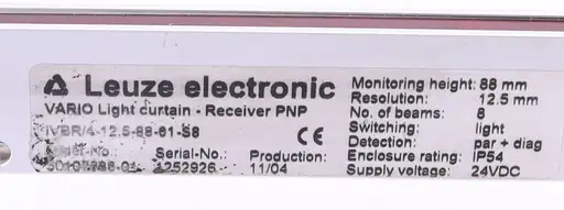 Product: LEUZE IVBR/4-12.5-88-01-S8 50107888-01