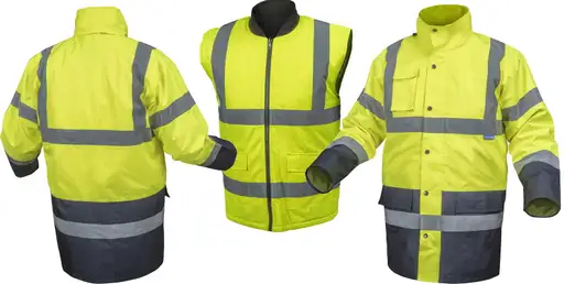 Prodotto: HÖGERT kurtka zimowa 3w1 ŻÓŁTA ostrzegawcza - XXXL Högert Technik 