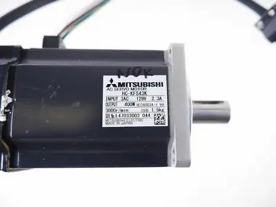 Product: MITSUBISHI HC-KFS43K HCKFS43K SERVO MOTOR !NOK! uszkodzony