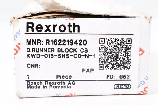 Product: REXROTH R162219420, KWD-015-SNS-C0-N-1, Ball Runner Block CS
