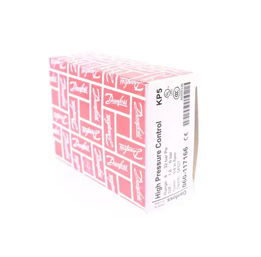 Product: DANFOSS KP5 060-117166 high pressure control ! NEW !
