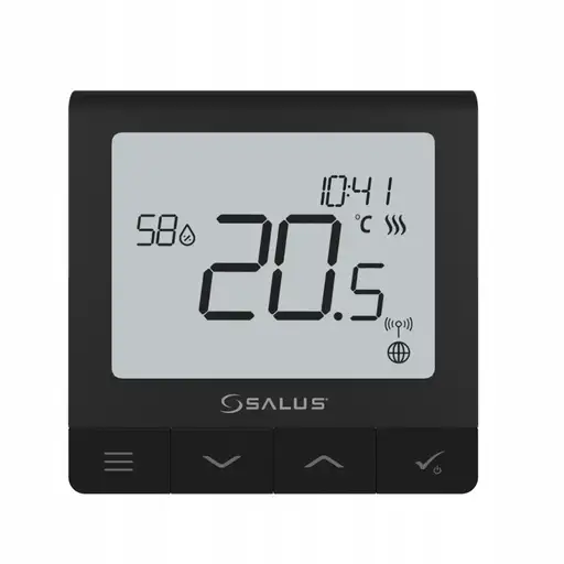 Produkt: Regulator temperatury przewodowy SALUS SQ610B Quantum, 230V tygodniowy podt