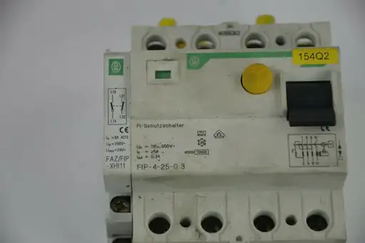 Product: Wyłącznik ochronny MOELLER FI-Schutzschalter FIP-4-25-0