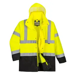 Product: Executive 5-in-1 Warning Jacket Yellow/Black XXXL S768