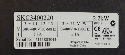 Produkt: EMERSON SKC3400220 BROKEN CASE