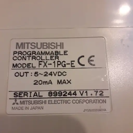 Product: Mitsubishi FX-1PG-E PROGRAMOWALNY KONTROLER