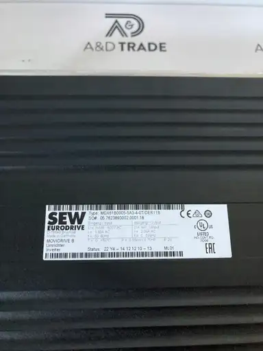 Product: SEW MDX61B0005-5A3-4-0T/DER11B, BW090-P52B