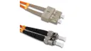 Prodotto: Qoltec Patchcord światłowodowy SC/UPC - ST/UPC Multimode 50/125 OM2 Du...