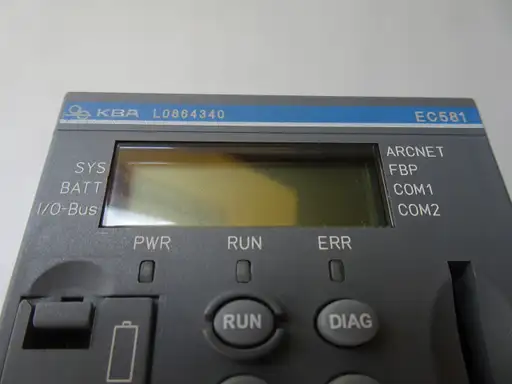 Produkt: STEUERGERÄT KBA ABB EC581-ARCNET 1SAP140500R3260 EC