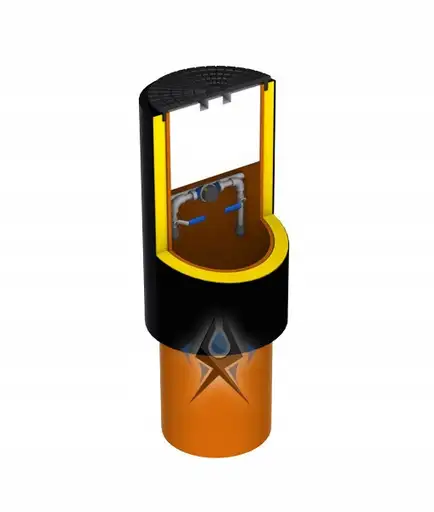 Product: Studnia wodomierzowa ST1 DN400 H1200 (bez wodomierza i przyłącza wodomierzo