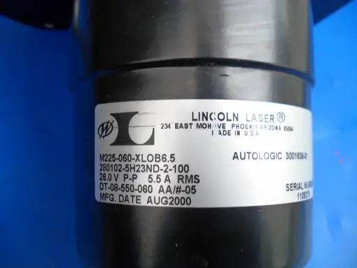 Product: LINCOLN LASER M225-060-XLOB6.5
