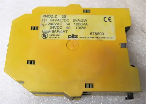 Product: Przekaźnik bezpieczeństwa Pilz PNOZ Z 2S 24VAC/AC
