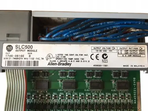 Product: Allen Bradley SLC 500 1746-OB16E Ser.B 