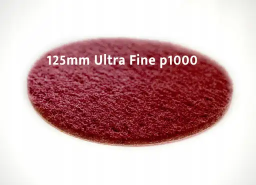 Produkt: WŁÓKNINA DO METALU NA RZEP USUWANIE RDZY 125mm p1000 ULTRA FINE