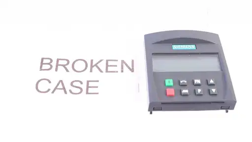 Product: SIEMENS 6SE6400-0BP00-0AA1 SMALL CRACK ON SCREEN ! NEW !