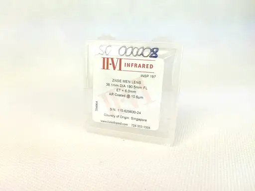Product: II-VI ZNSE MEN LENS 38.1 DIA - Soczewka skupiająca