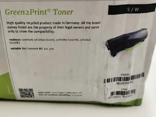 Produkt: Toner L502H Zamiennik Lexmark 50F2H00 Black