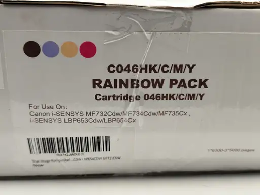 Produkt: 4 Tonery C046HK/C/M/Y zamiennik Canon