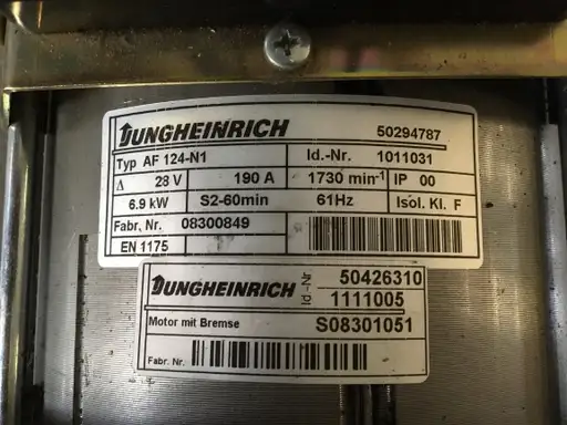Product: Jungheinrich AF 124-N1 silnik 50294787