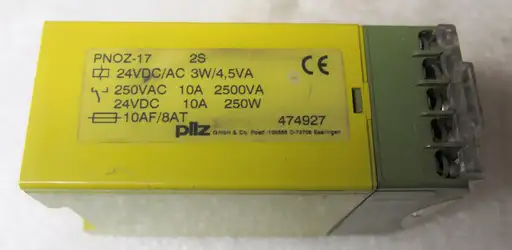 Product: Przekaźnik bezpieczeństwa Pilz PNOZ-17 474927
