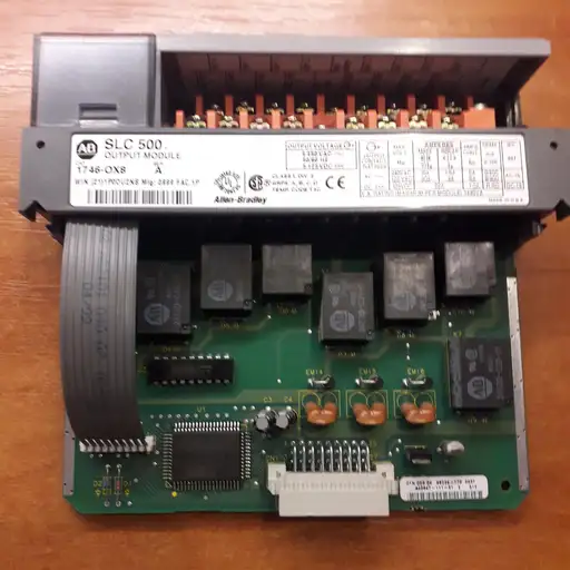 Product: Allen Bradley 1746-OX8 SLC 500 OUTPUT MODULE SERIA A ISOLATED RELAY