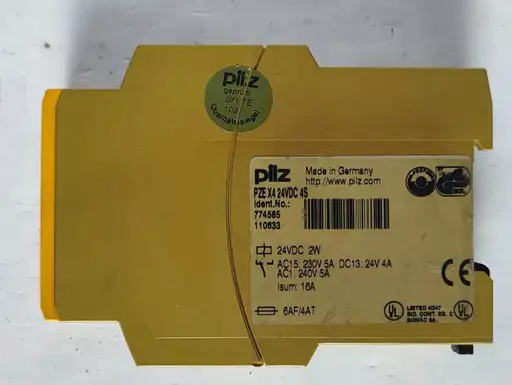 Product: PILZ PZE X4 24VDC 4S 774585 PRZEKAŹNIK