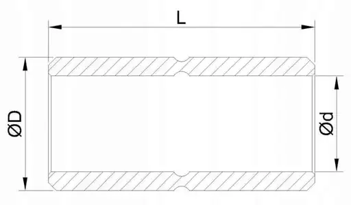 Product: Tuleja SBD506070 50 mm 60 mm 70 mm Sibo