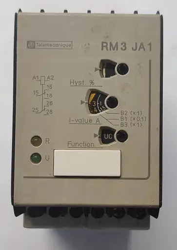 Product: TELEMECANIQUE RM3 JA1 PRZEKAZNIK KONTROLI POMIARU RM3 JA102MW