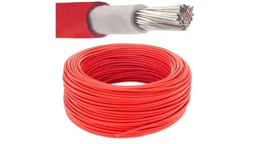 Prodotto: Kabel solarny fotowoltaiczny H1Z2Z2-K 1,0/1,5kV 6mm2 czerwony NEKU /50...