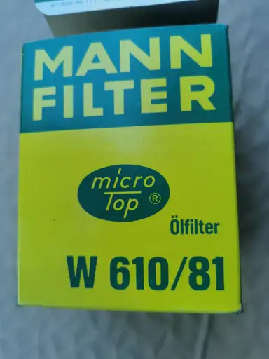 Product: Filtr oleju Mann-Filter W610/81