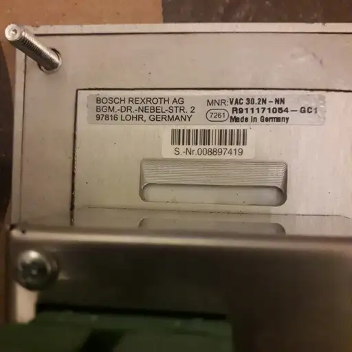 Product: REXROTH VAC 30 VAC30 30.2N-NN R911171054-GC1 MODUŁ PRZYŁĄCZENIOWY + BOX